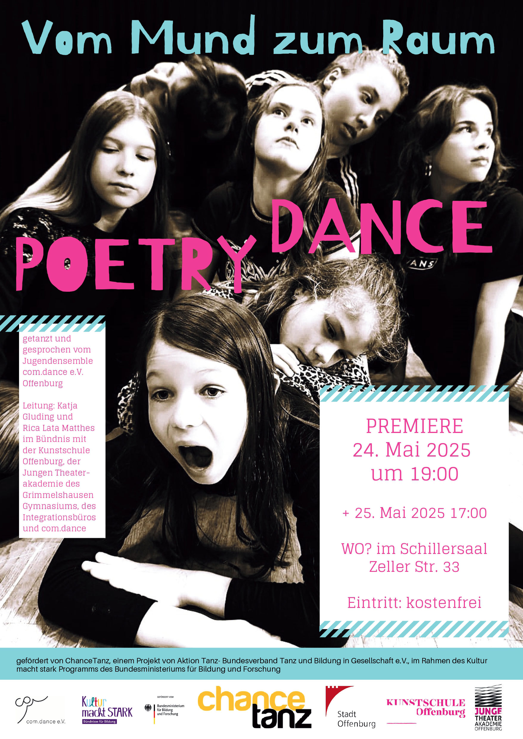 Vom Mund zum Raum: Poetry Dance